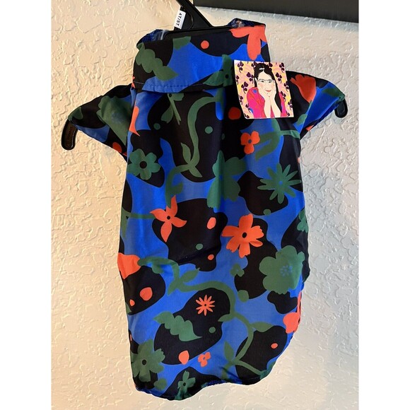 NEW Latino Heritage Month Woven vine floral dog cat pet clothes shirt size Small - Picture 4 of 5